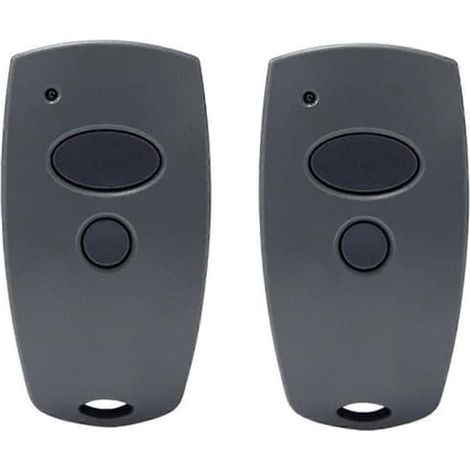 Ecleanfy - 2 Émetteurs De Porte De Garage 868,3 Mhz Compatibles Avec Les Modèles D302-868, D304-868, D384-868, D321-868 Et D323-868 - Parfait