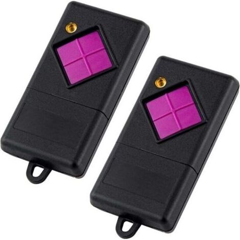 Barkbusters 2 Pièces Télécommande De Porte De Garage Pour Dickert Mahs433-01, Mahs433-04, S10-433a1l00, S5-433a2l00, Compatible Avec Dickert 433.92mhz Dip-switch Garage À Distance