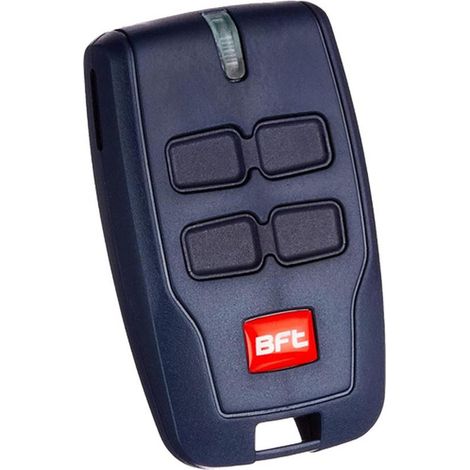 Lot De 1 Télécommandes De Porte De Garage Bft 4 Canaux Pour Portail Électrique Bft Mitto 2, 4 Boutons, 12 V, 433 Mhz