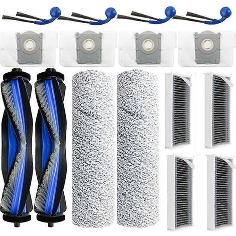 Bürstenfilter-set Für Staubsauger, 16-teilig, Passend Für Die Modelle T80 Omni/t80 Pro Omni. Ersatzteile: Hauptseitenbürste, Hepa-filter, Staubbeutel, Reinigungstuch.