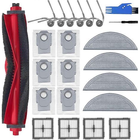 Staubsaugerbürstenfilter, Staubsaugerbürstenfilter, Staubsaugerbürstenfilter, Q10 S5 / Q10 S5+ / Q10 X5 / Q10 X5+ / Q10+ Ersatzteil, Staubsaugerbürste, Filter, Wischmopp, Tuch, Staubbeutel