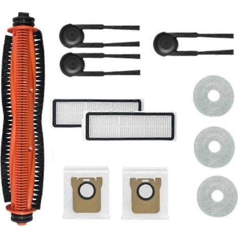 Staubsauger-bürstenfilter-set, 11-teilig, Passend Für Xiaomi Mijia M40s/ov31cn Staubsaugerzubehör, Handwalze, Seitenbürste, Hepa-filter, Wischmopp Und Staubtuch