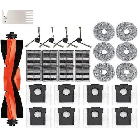 Staubsaugerfilter, Staubsaugerbürstenfilter, Filter Für Passende Staubsauger X40 Ultra/l40 Ultra/p10 Pro Ultra, Handbürste, Filter, Wischtuch, Beutel