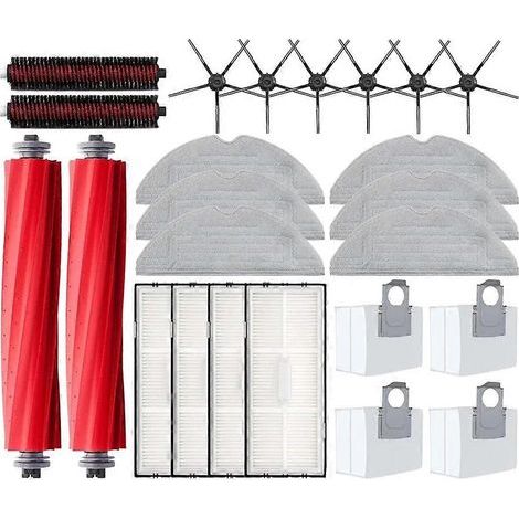 Staubsaugerfilter, Staubsaugerbürstenfilter, Zubehör Für Die Saugroboter S7 Maxv Ultra Und S7 Pro Ultra, Handbürste, Wischmopp, Filter, Staubbeutel, Rolle