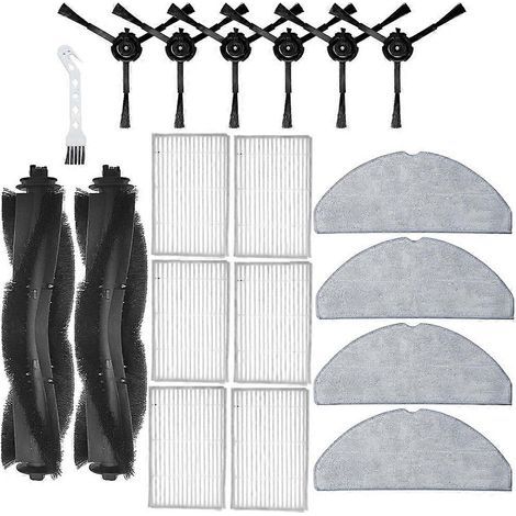 Staubsaugerfilter, Staubsaugerbürste, Staubsaugerbürstenfilter, V20-saugroboterfilter, Ersatzteilset Mit Mian Hepa-bürste, Filter Und Wischtuch
