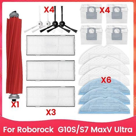 Staubsaugerfilter, Staubsaugerbürste, Staubsaugerbürstenfilter, 18-teiliges Staubsaugerfilter- Und Bürstenset Als Ersatzteil Für Die Staubsauger G10s/s7 Maxv Ultra