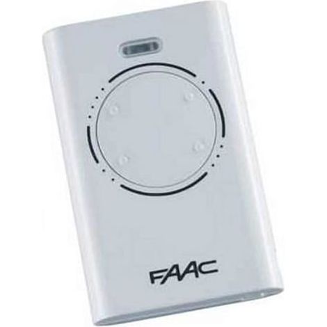 Télécommande Faac Xt4 868 Slh Auto-apprentissage 4 Canaux Blanc