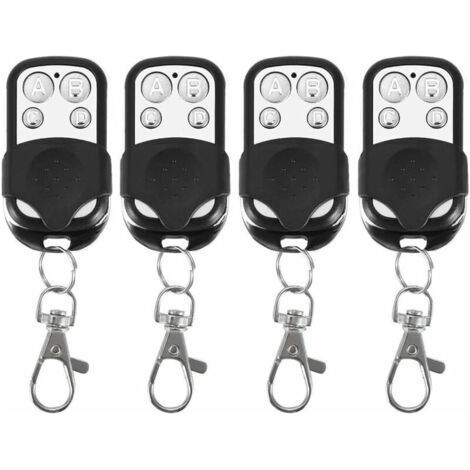 4 Pièces Clonage Universel Télécommande Sans Fil Fob Pour Porte De Garage
