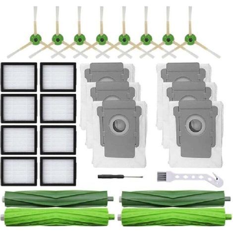 Kit Für Irobot Roomba I7, I7+, I3, I4, I6, I8+, J7+, E5, E6 Und E7 Saugroboter-nanoteh