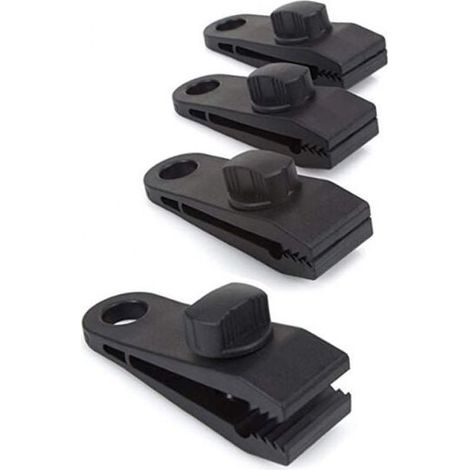 Lot De 30 Clip De Bâche Tente, Pince Pour Bâche De Verrouillage, Pince Pour Bache Pince Pour Auvent Fixation Bache Camping Toile Ombrage Bache De Piscine