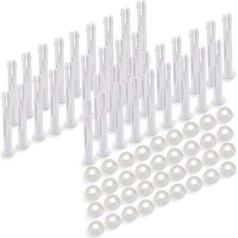 Kit De Joints En Caoutchouc Et De Goupilles De Joint 25018 - Kit De Joints De Goupilles De Piscine De 2,75" De Long Pour Piscines Rondes À Cadre Métallique Intex De 13' À 24', Paquet De 36