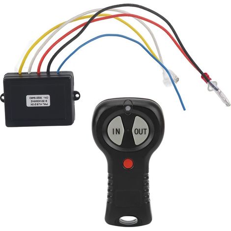 Ensemble De Télécommande De Treuil 12v, Interrupteur Unique Électrique Sans Fil, Remplacement Robuste Pour Camion