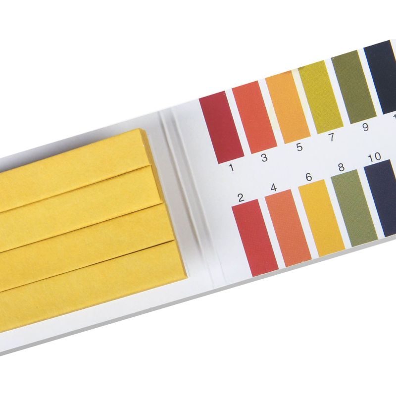 Irovami Ph-teststreifen 1-14 – 80 Streifen, Speichel/urin/wasser/erde – Ideal Für Gesundheit, Garten, Labor, Schule