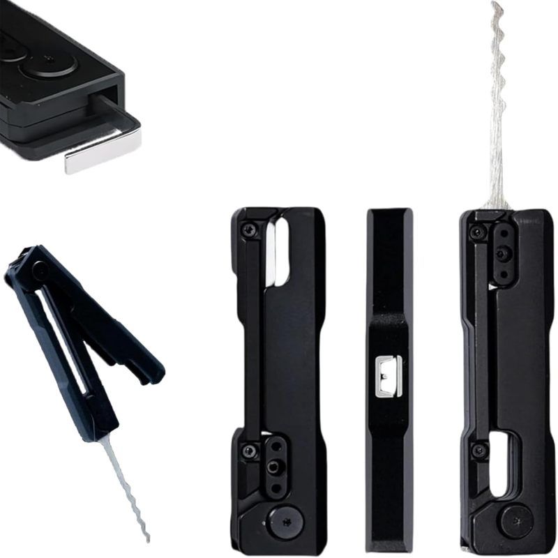 Irovami 10-teiliges Schlossknacker-set – Übungsschlösser, Stahl, Kompaktkoffer – Ideal Zum Lernen, Entspannen Und Üben
