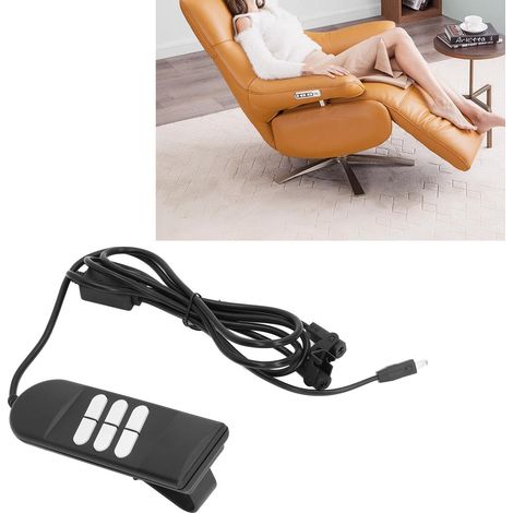 Commande De Canapé Électrique, Commande De Levage Manuel À Six Boutons Pour Instrument Médical, Commande De Moteur À Tige De Poussée Pour Lit De Physiothérapie