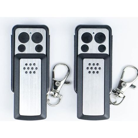 Klvgtifs Putélécommandes De Portail - Avidsen 114253 104257 104251 - Lot De 2 - Compatible Avidsen Extel Thomson