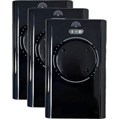 Télécommande De Garage Compatible 868 Mhz, Télécommande De Garage 2 Canaux, Ouvre-porte De Garage Avec Xt2 868 Slh Lr, Xt4 868 Slh Lr, Code Roulant, Lot De 3 Pièces