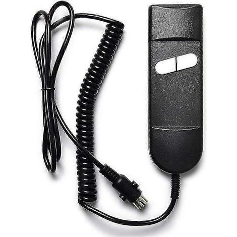 Télécommande De Remplacement À 5 Broches Et 2 Boutons Pour Fauteuils Inclinables Électriques - Compatible Avec Les Systèmes Okin, Limoss Et Pride - Modèle Droit