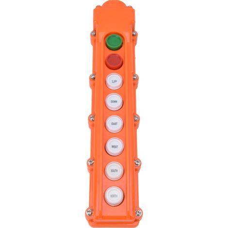 Télécommande De Palan À Câble Boîte De Boutons Poussoirs Contrôleur Étanche 220v/500v Cob-63a