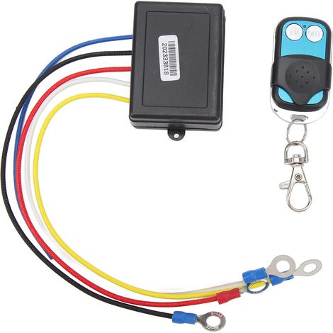 Télécommande Sans Fil Pour Treuil, 12v 24v, Portée 50ft, Sensibilité Élevée, Universelle Pour Voiture, Quad, Camion, Suv