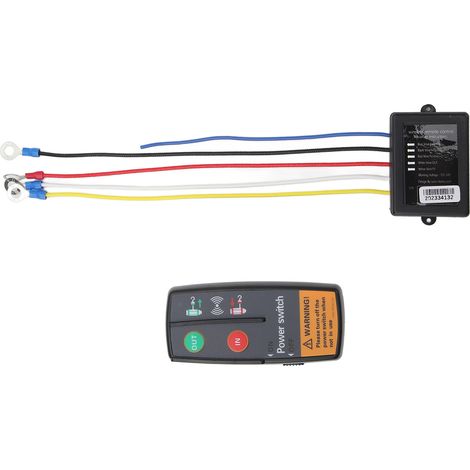 Télécommande Sans Fil Pour Treuil Dc 12v/24v, Boîtier Manuel 3-en-1 Robuste, Interrupteur De Commande Pour Camion, Atv Et Suv