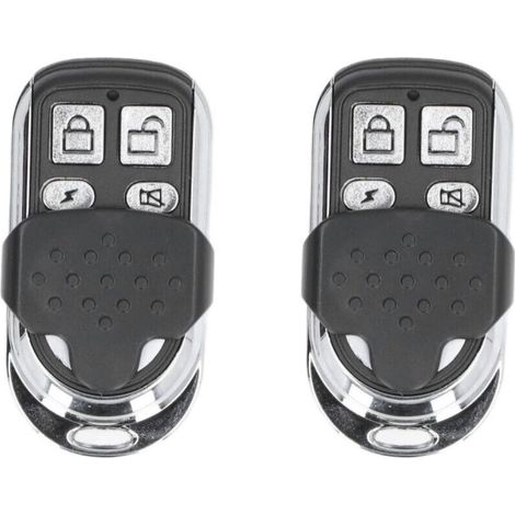 Télécommande Universelle 3v Pour Porte De Garage, Compatible Avec Les Systèmes D'Alarme Antivol (2 Unités).dyk-