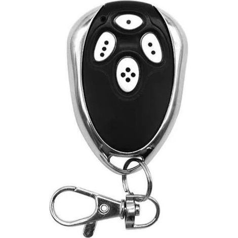 Télécommande Sans Fil À Code Roulant 433 Mhz Pour Portes De Garage Et Barrières – 2 Canaux, Batterie Intégrée, Portée Jusqu’à 50 M, Compatible Avec Moteurs Standard Yun