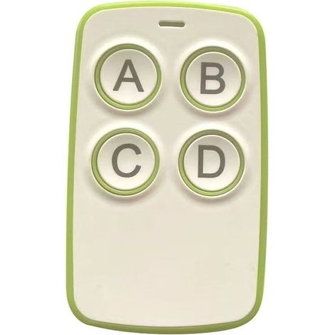 Télécommande Universelle Pour Portail Et Porte De Garage – Fréquence 433 Mhz – Compatible Avec Les Modèles Novotronic 522 Et 524 (code Roulant)