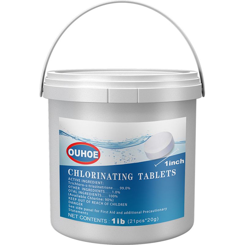 Chlortabletten – Langsam Auflösend, 20 G – Für Schwimmbäder, Whirlpools Und Spas – Behandlung Und Klärung – Packung Mit 23 Oder 45 Stück