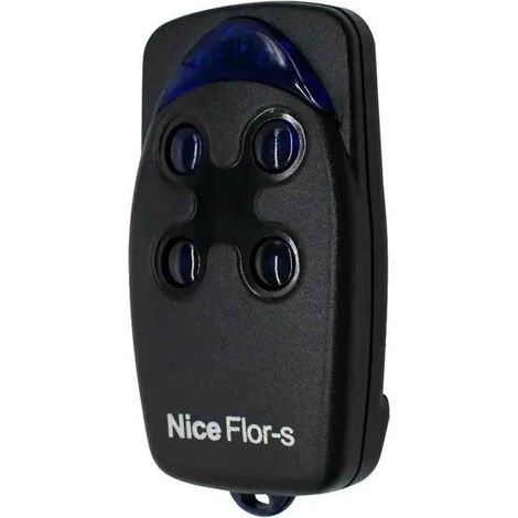 Télécommande De Garage 433mhz - Émetteur Sans Fil Universel 4 Boutons - Pour Système D'Ouverture De Porte - Lot De 1