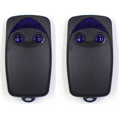 Télécommande Nice Flo2r-s - Code Rolling 433mhz - Pour Portail Et Garage - Lot De 2 Pièces