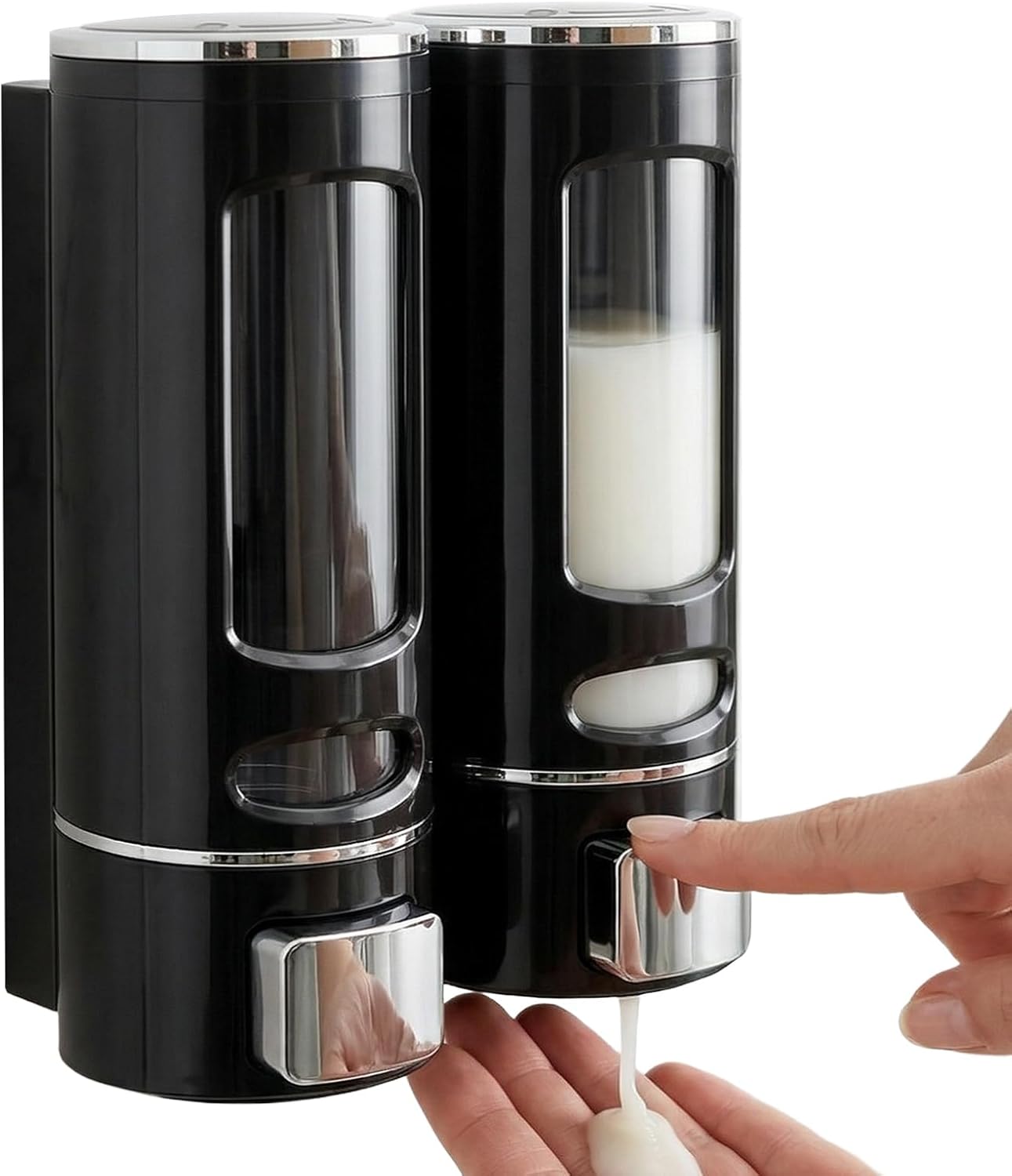 Stück 400 Ml Wandseifenspender, Wandseifenspender, Wandduschgelspender, Shampoo- Und Duschgelspender