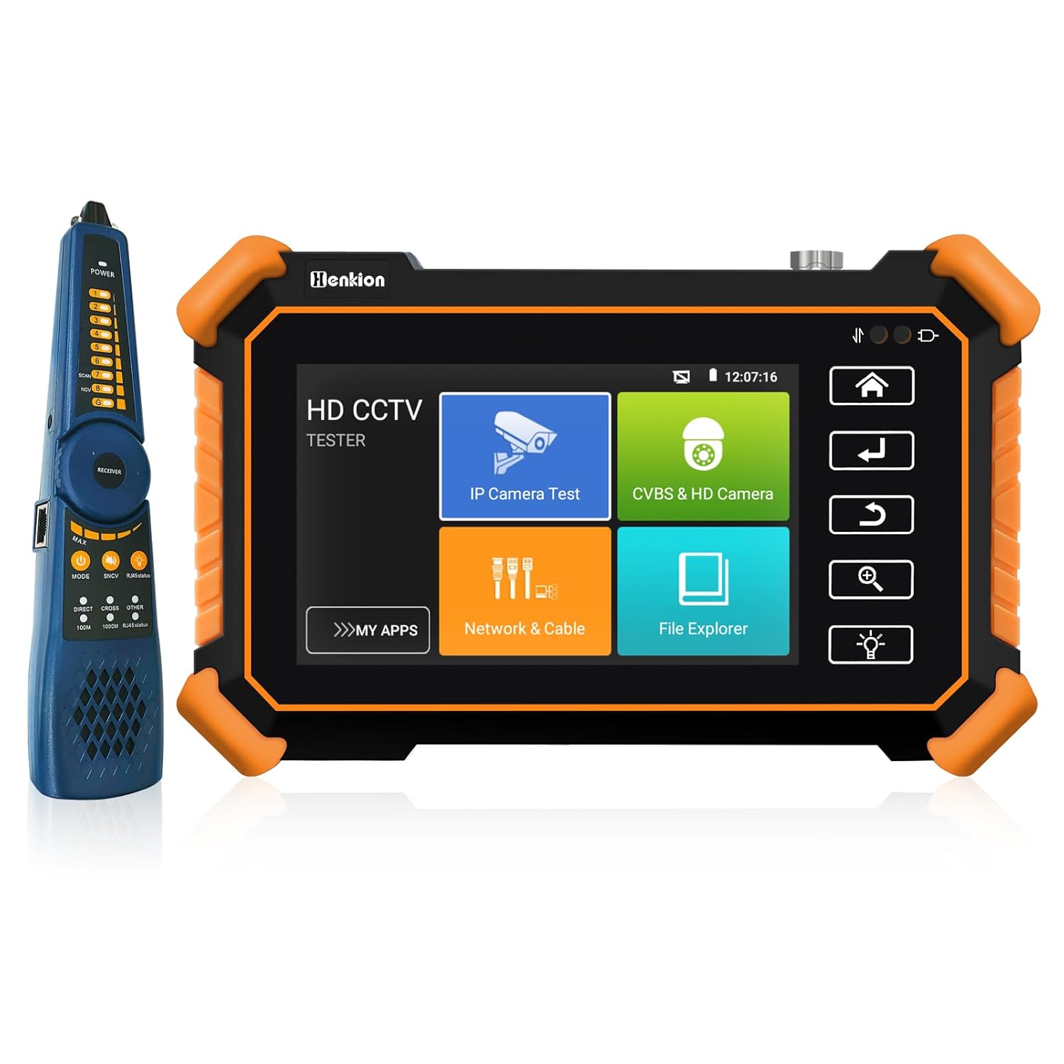 Ipc-1910c Plus Cctv-tester, 4-zoll-touchscreen-monitor, Testet 8k 32mp- Und 4k 8mp-ip-kameras, Tvi, Cvi, Ahd, Cvbs, Unterstützt Poe, Ptz, Wifi, Rs485 Mit Kabelverfolgung