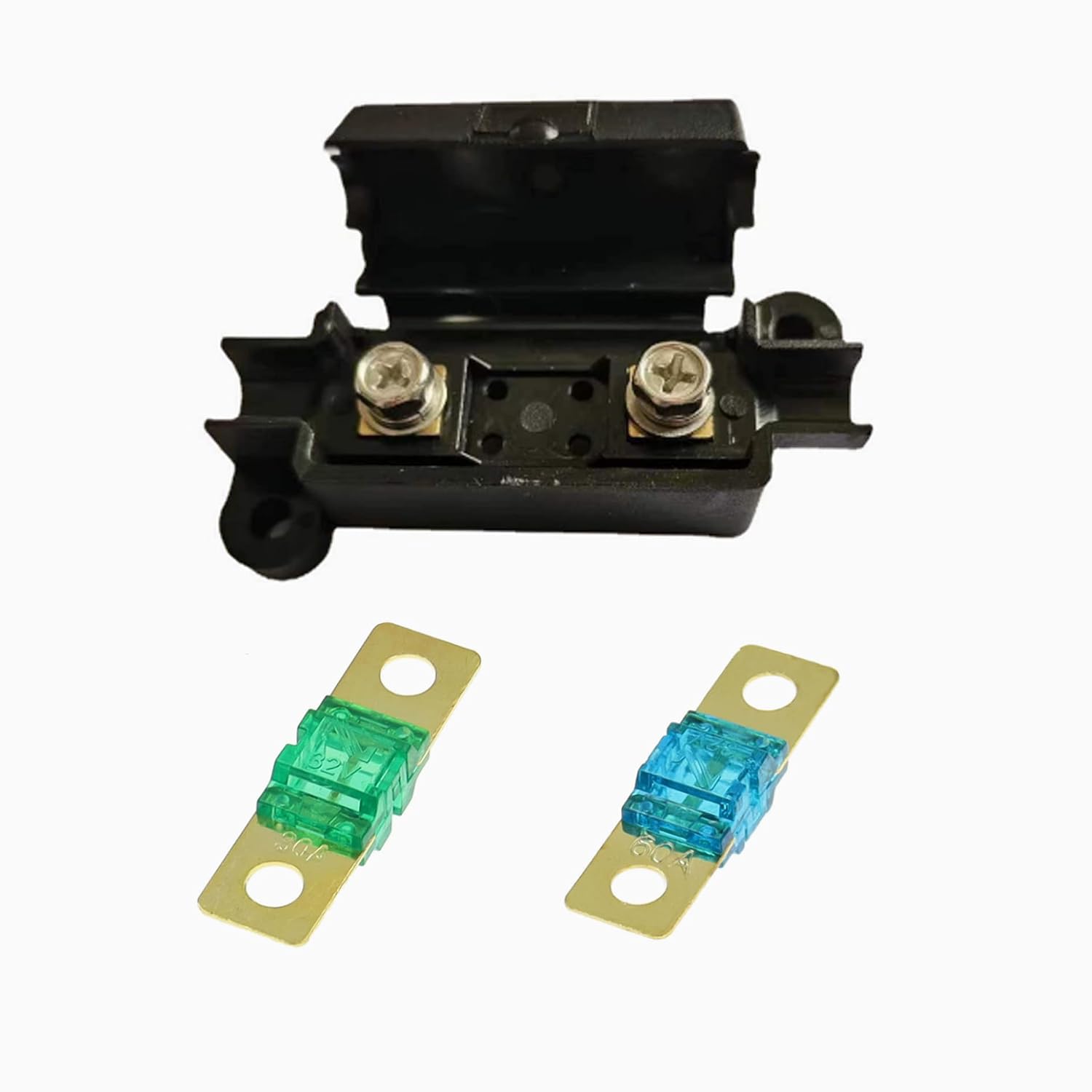 4-teiliges Midi-sicherungshalter-set Mit 10 Sicherungshaltern (30/40/60/80/100 A)