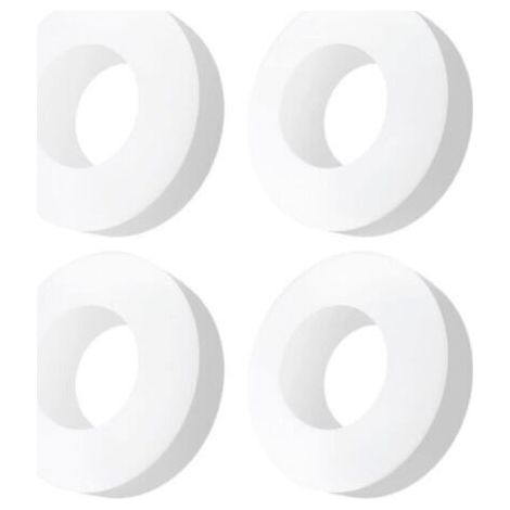 4er-set Kletterringe 6101611-4r Für Maytronics Dolphin Poolroboter – Kompatibel Mit M200, M400, M500, Nautilus/cc Plus Und Dx3/dx4/dx6 – Chrom