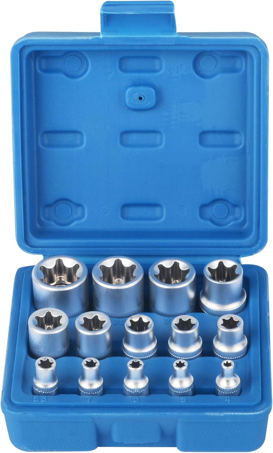 Satz Mit 14 E-stern-torx-steckschlüsseln E4-e24 (innengewinde)