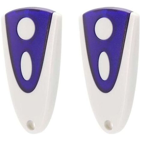 Télécommande Porte De Garage - 433,92 Mhz - Compatible Novotron 502 512 522 - 2 Canaux - Lot De 2