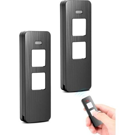 2 Télécommandes Portail - 868 Mhz - 4 Canaux - Compatible Avec Sommer 4018v000 4015862001900 S10019-00001