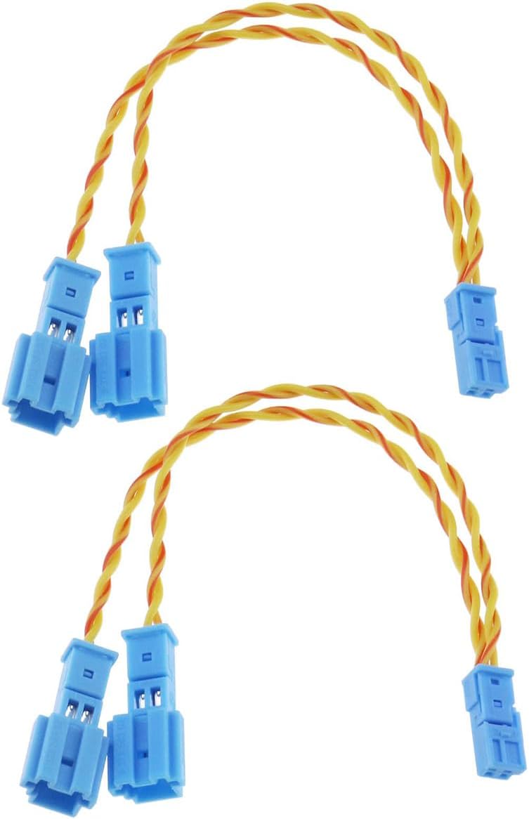 Set Mit 2 Hochtöner-lautsprecher-kabelbaumsteckern, Kompatibel Mit X1 X3 X5 F10 F18 F30 F20 E60 E90 E70 Audio-lautsprecheranschluss