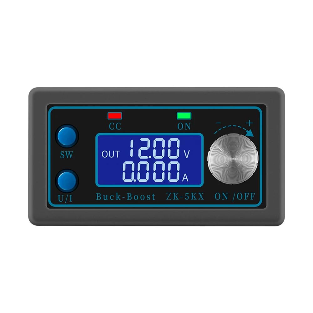 Dc-abwärts-/aufwärts-spannungswandler 0,6–36 V, Einstellbare Spannung, Netzteilmodul, Digitaler Lcd-bildschirm