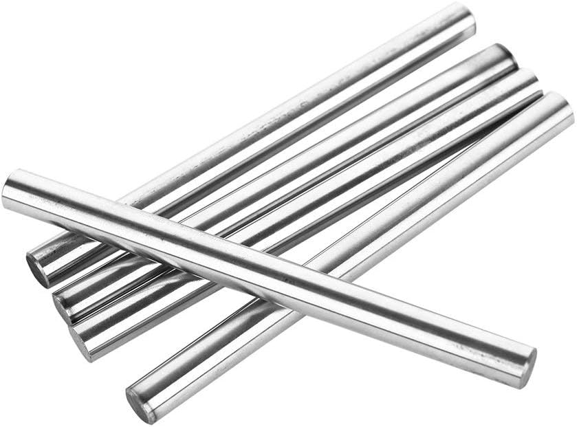 5 Stück 8 Mm Durchmesser 100 Mm Länge Stange Stahlzylinder Linearführung Linearachse Optische Achse