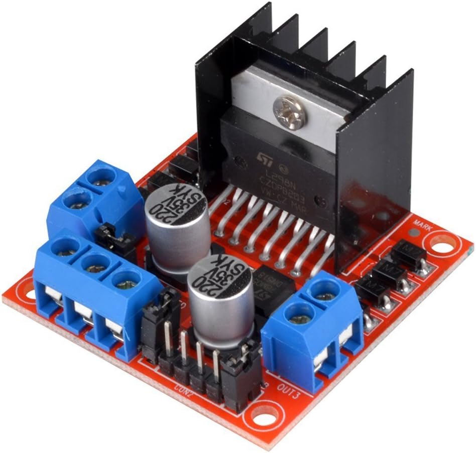 Modulplatine Mini-schrittmotor-ansteuercontroller L298n H Doppelbrücken-dc-schrittmotor Für Arduino Smart Car Roboter