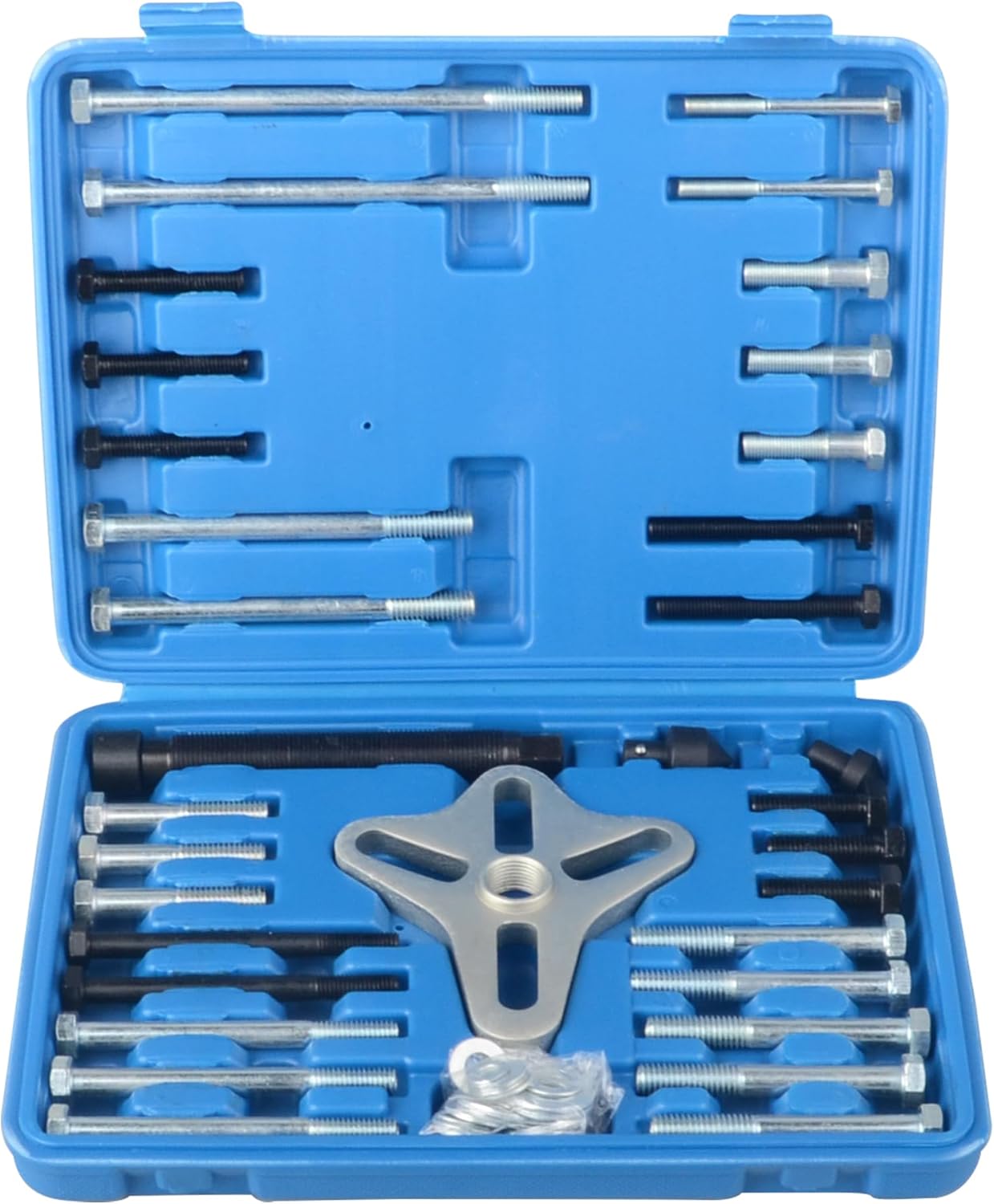 Satz Mit 46 Universellen Schwungradabziehern, Abziehern Für Schwingungsdämpfer, 2/3-arm-set Mit Tragekoffer