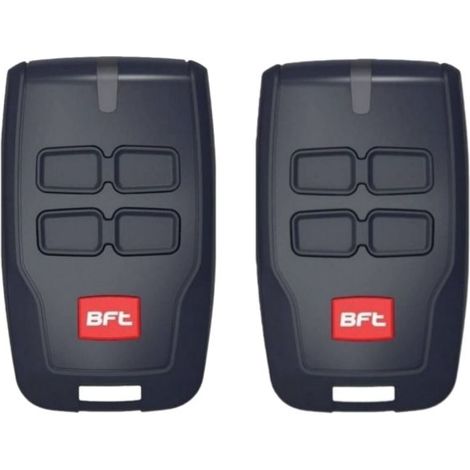 Lot De 2 Bft Télécommande 12v 4 Canaux 433 Mhz Mitto B Rcb04 R1 2600535 D111906