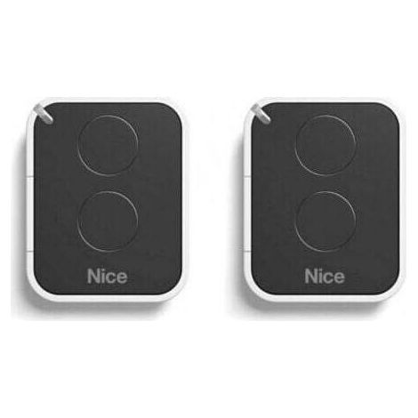 Pack De 2 Télécommandes Nice Era-one On2e – 2 Canaux – Fréquence 433.92 Mhz – Compatible Motorisations Nice