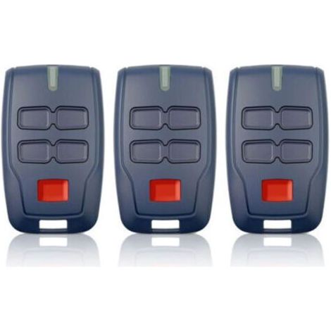 433.92m - 3 X Remote Control For Gate Bft Mitto B Rcb4