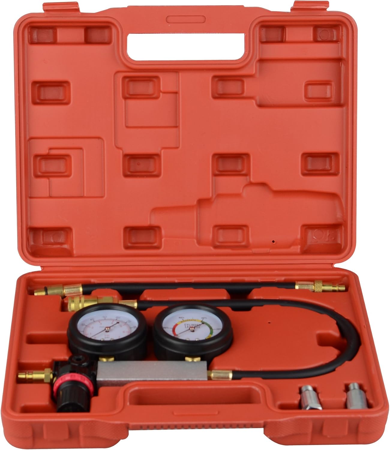 Zylinderlecktest-set, Benzinmotor-lecktestgerät, Doppelmanometer, Kompressionslecktest-set