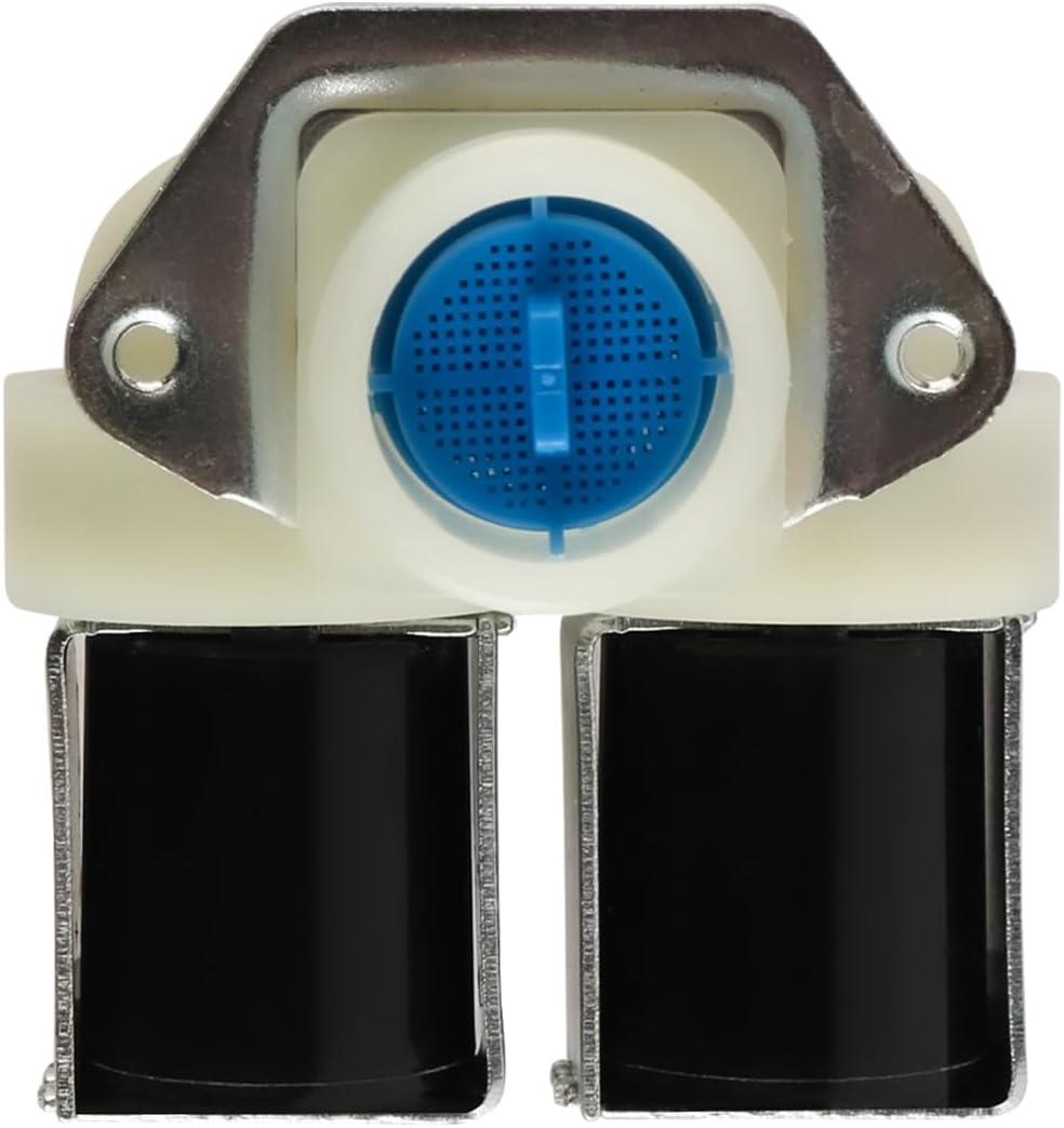 Doppeleinlass-magnetventil Für Waschmaschinen, Wechselstrom 220–240 V, Frequenz 50/60 Hz, Universelles Magnetventil Mit Zwei Einlässen Und Einem Auslass Für Vollautomatische Waschmaschinen
