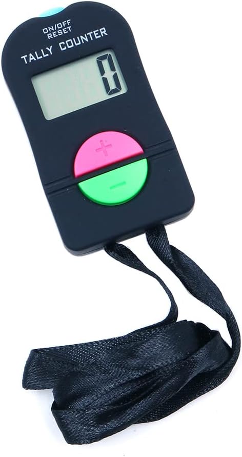 Elektronischer Digitaler Handzähler Mit Additions- Und Subtraktionsfunktionen - Kleiner Digitaler Sportzähler