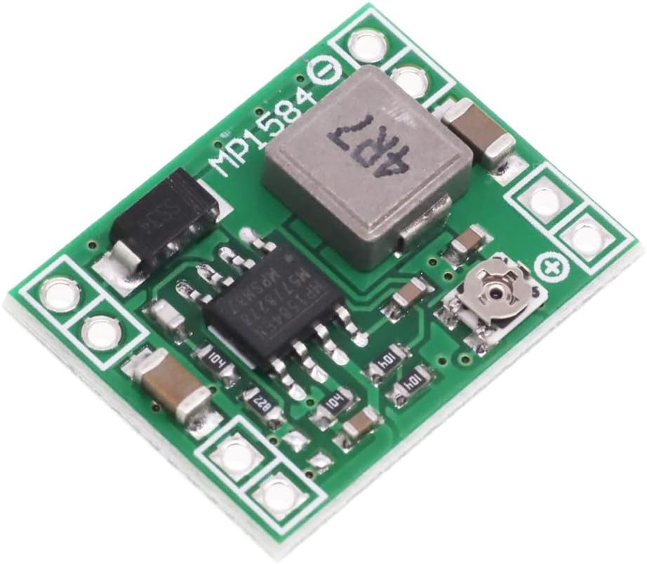 Mp1584en Ultrakleines Dc-dc 3a Abwärtswandlermodul (24v Auf 12v, 9v, 5v, 3v) Für Arduino